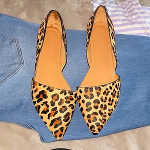 JCrew Leopard Flats